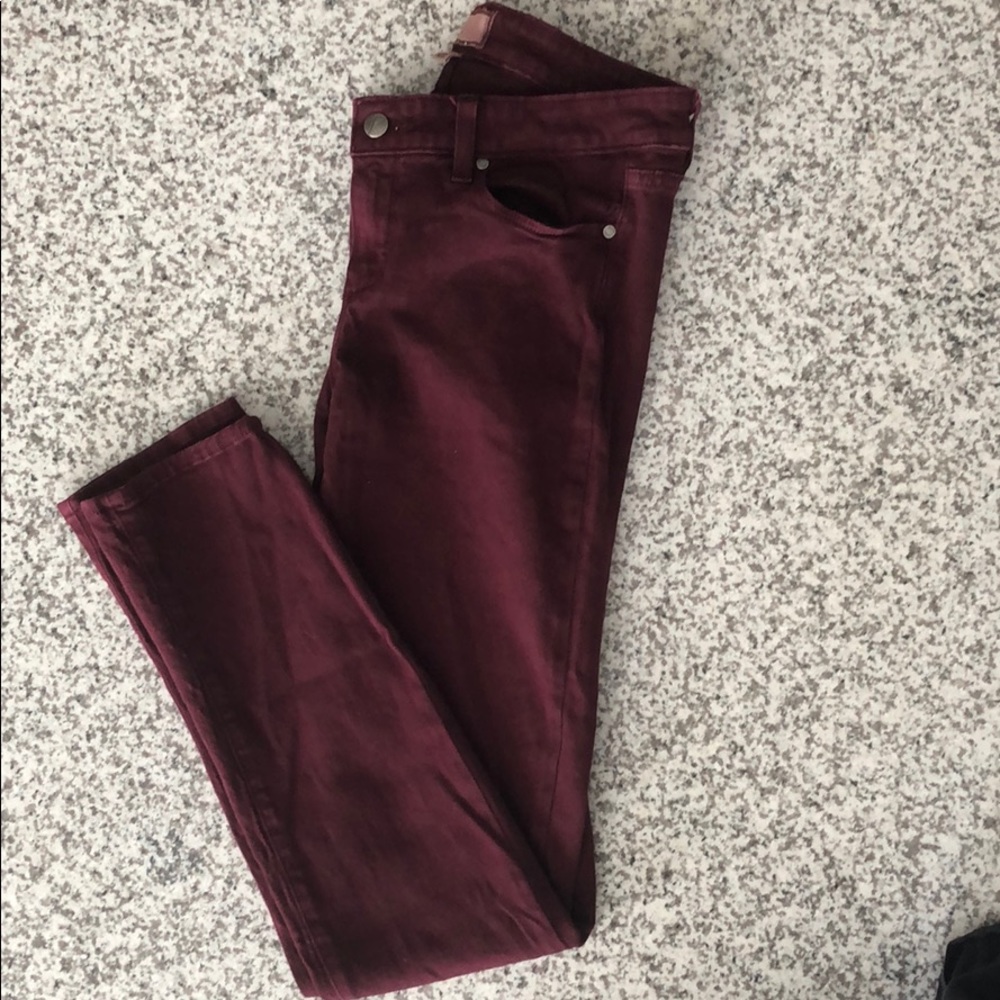 Paige peg skinny jeans